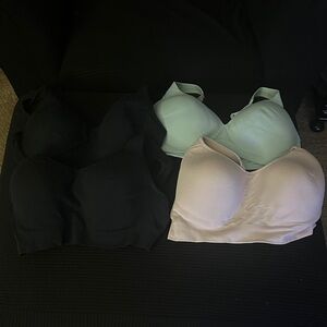 Cuddl Duds Set of 4 Comfort Bras NWOT Size Large